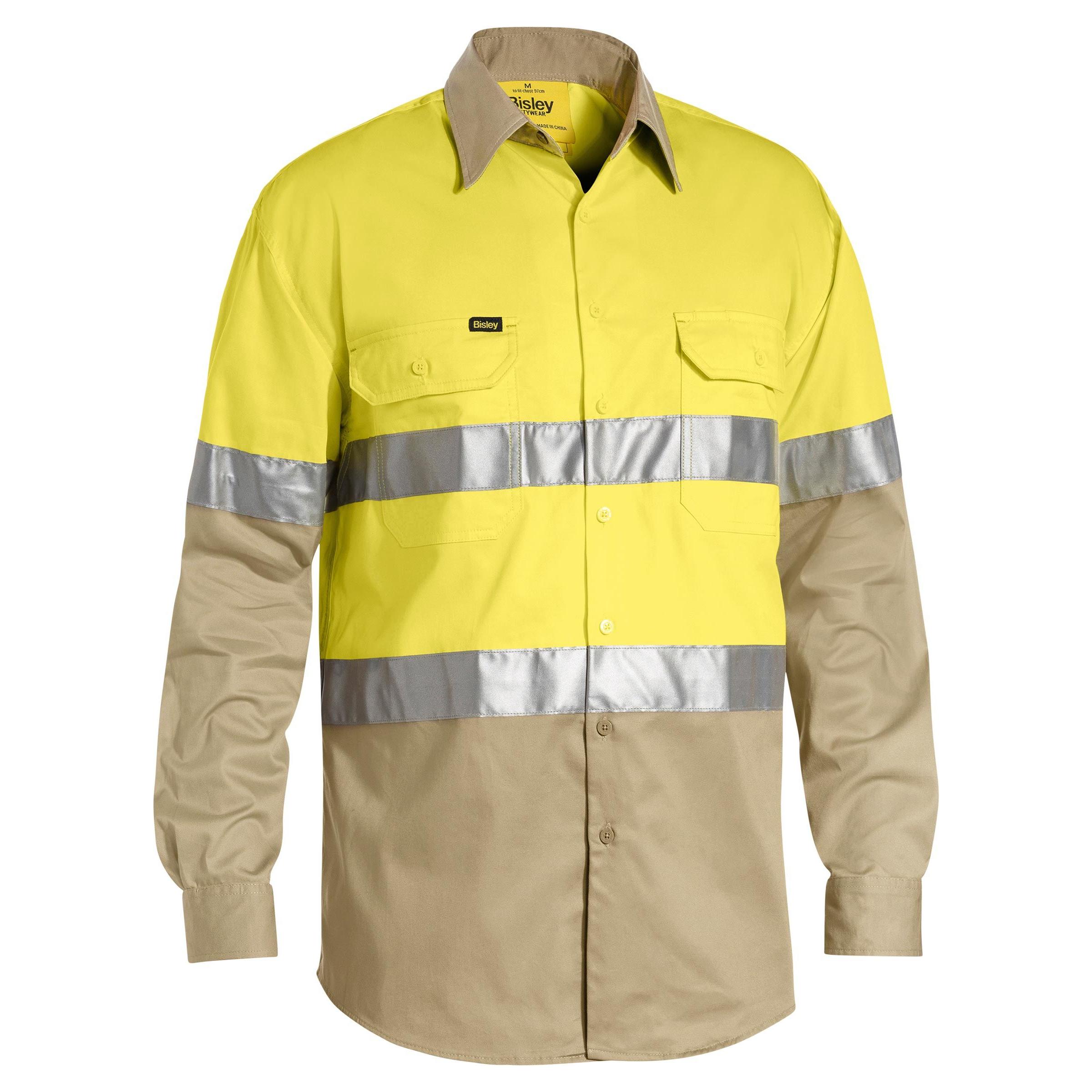 Taped Hi Vis Cool Lightweight Shirt - BS6696T