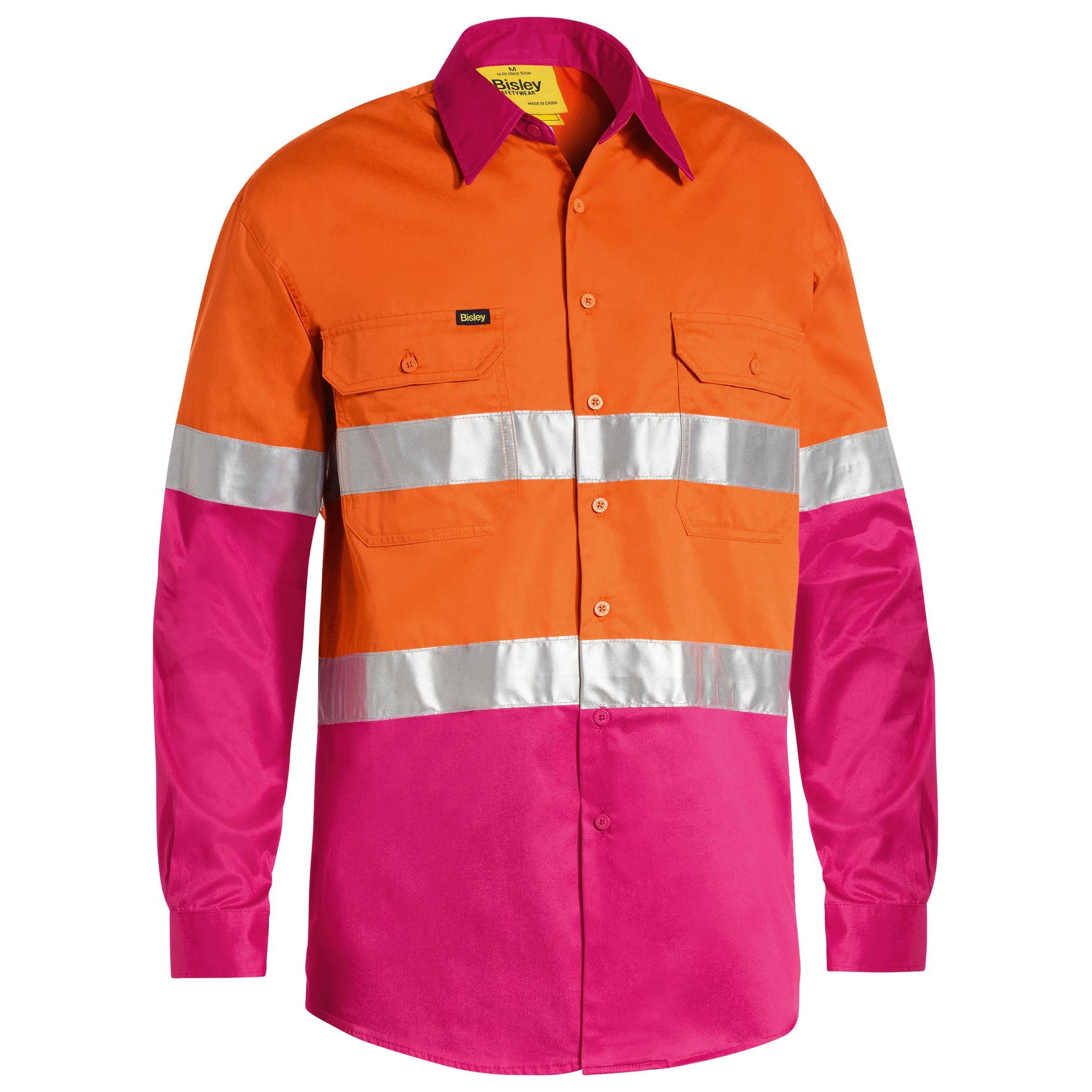 Taped Hi Vis Cool Lightweight Shirt - BS6696T