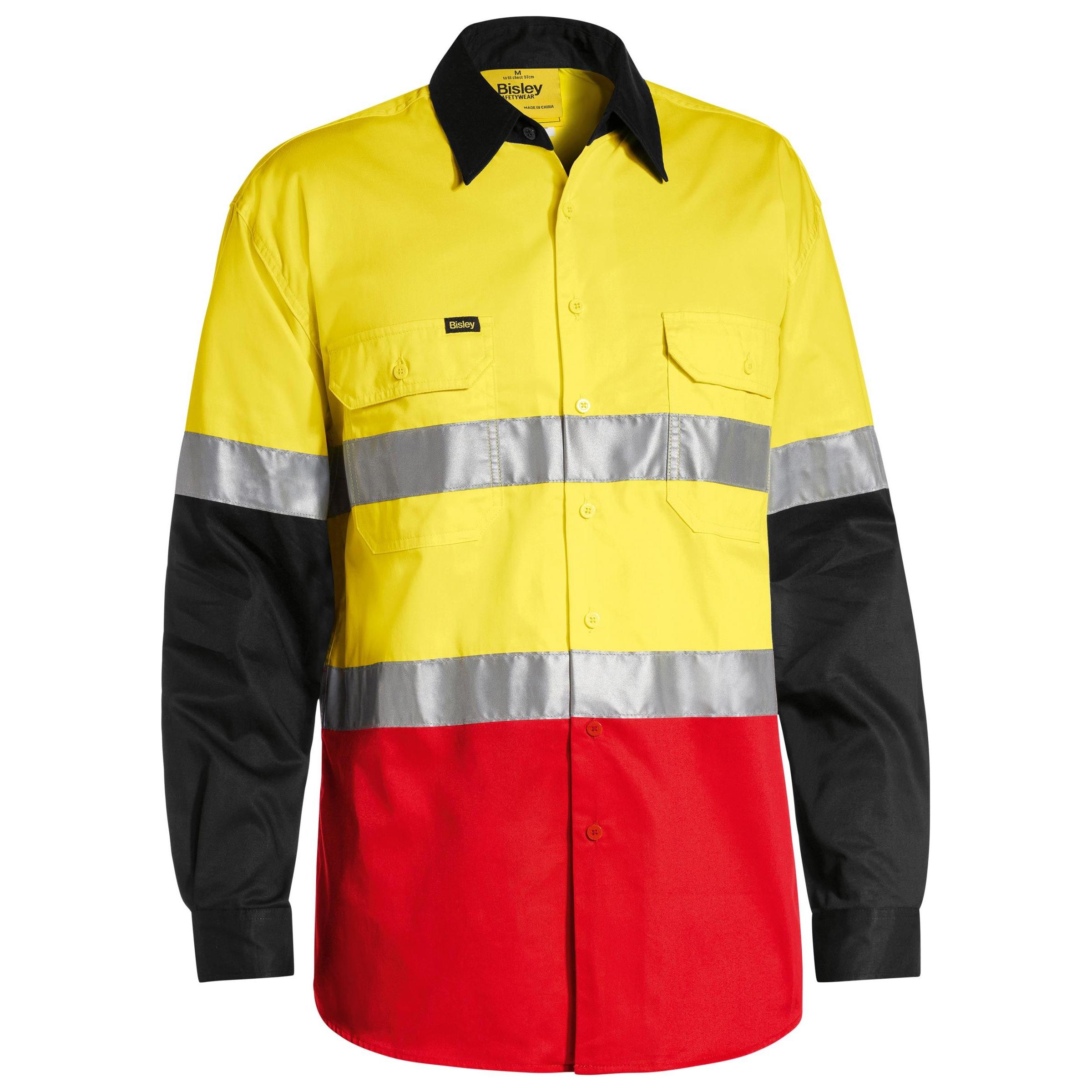 Taped Hi Vis Cool Lightweight Shirt - BS6697T
