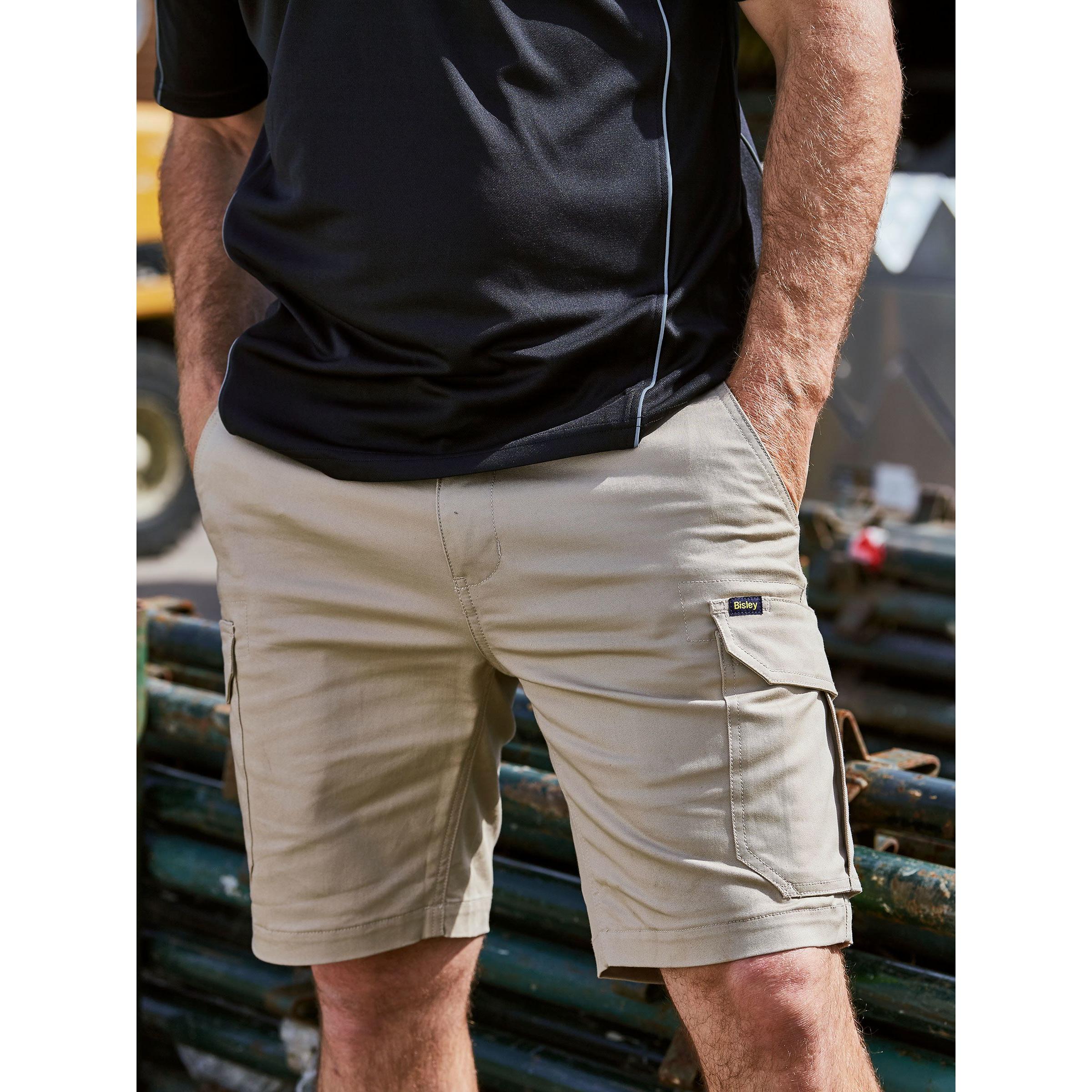 SALE - Stretch Cotton Drill Cargo Short - BSHC1008