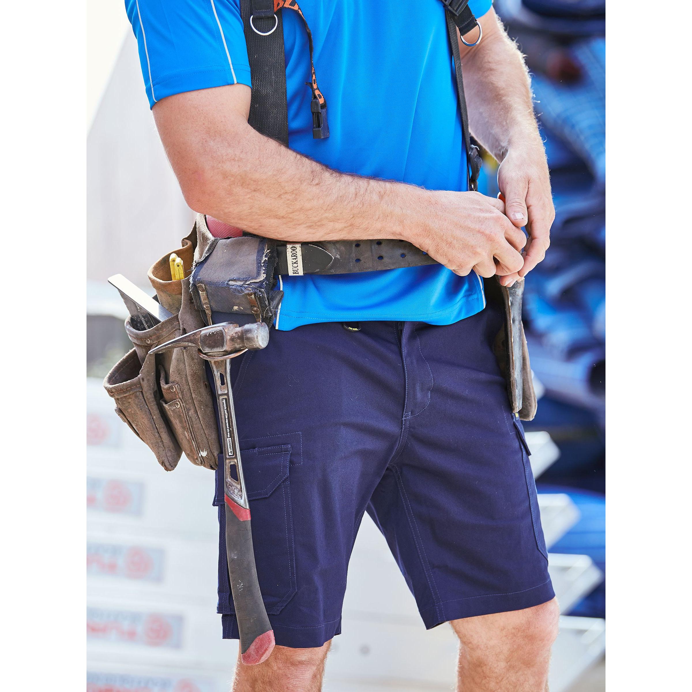 Stretch Cotton Drill Cargo Short - BSHC1008