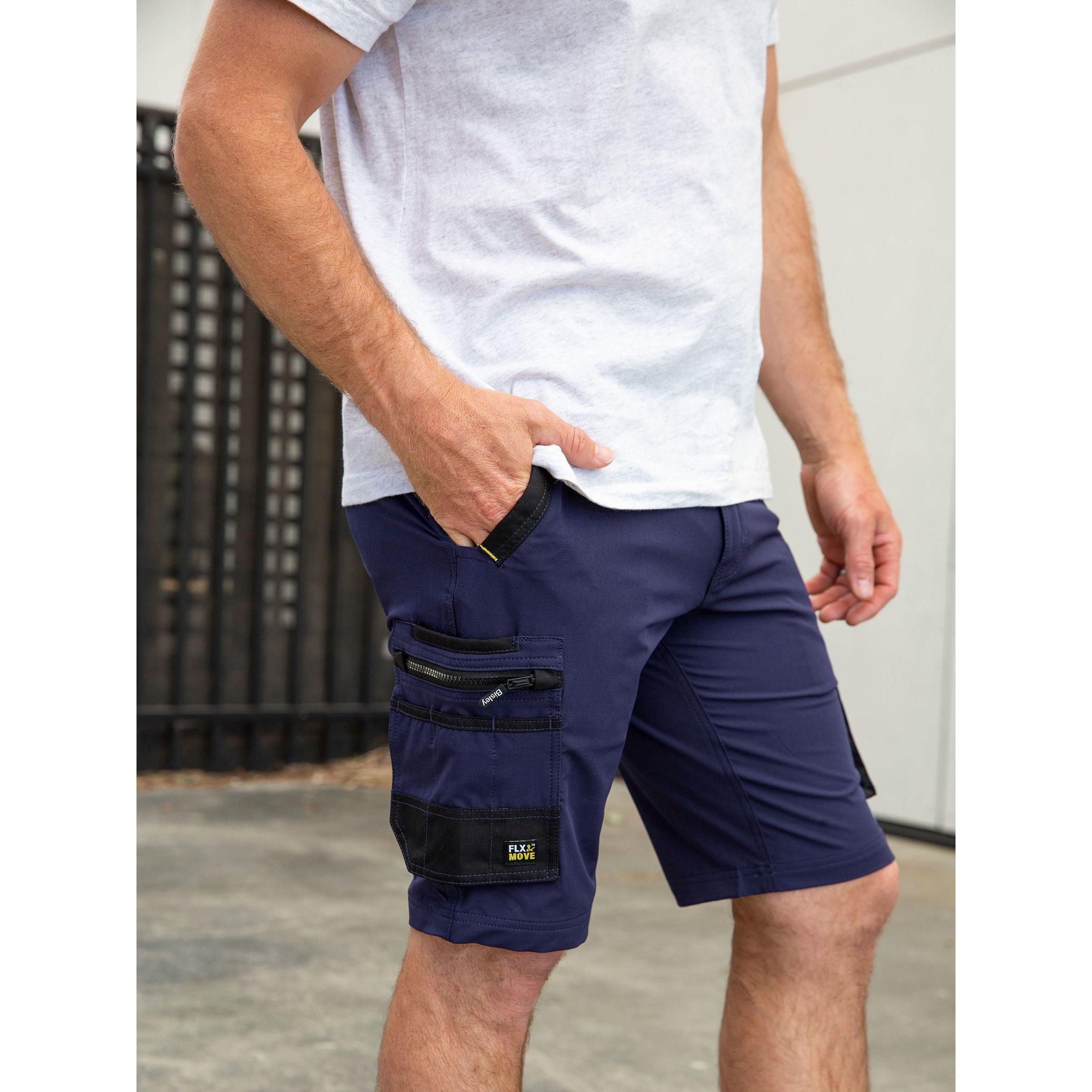 SALE - Flx & Move 4-Way Stretch Zip Cargo Short - BSHC1332