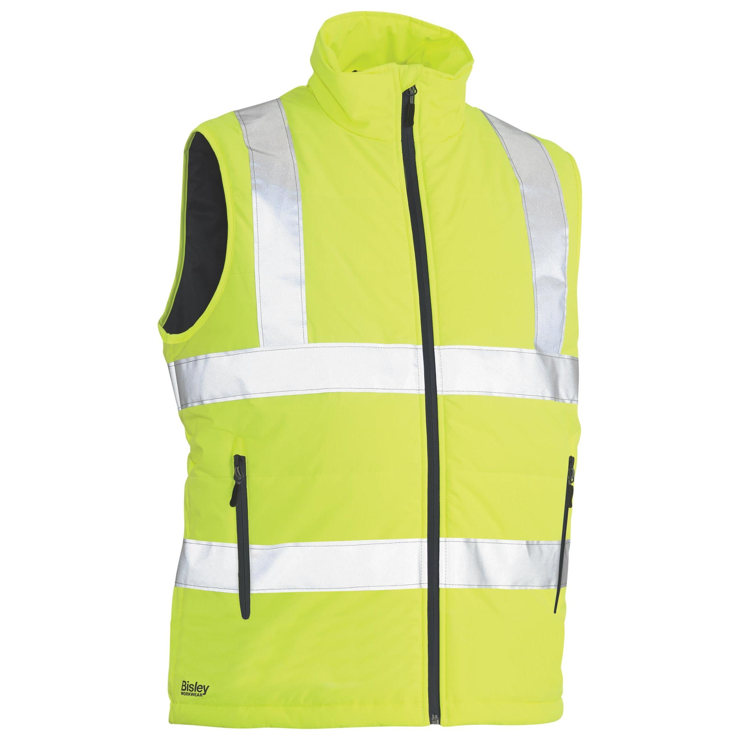 Taped Hi Vis Puffer Vest - BV0329HT