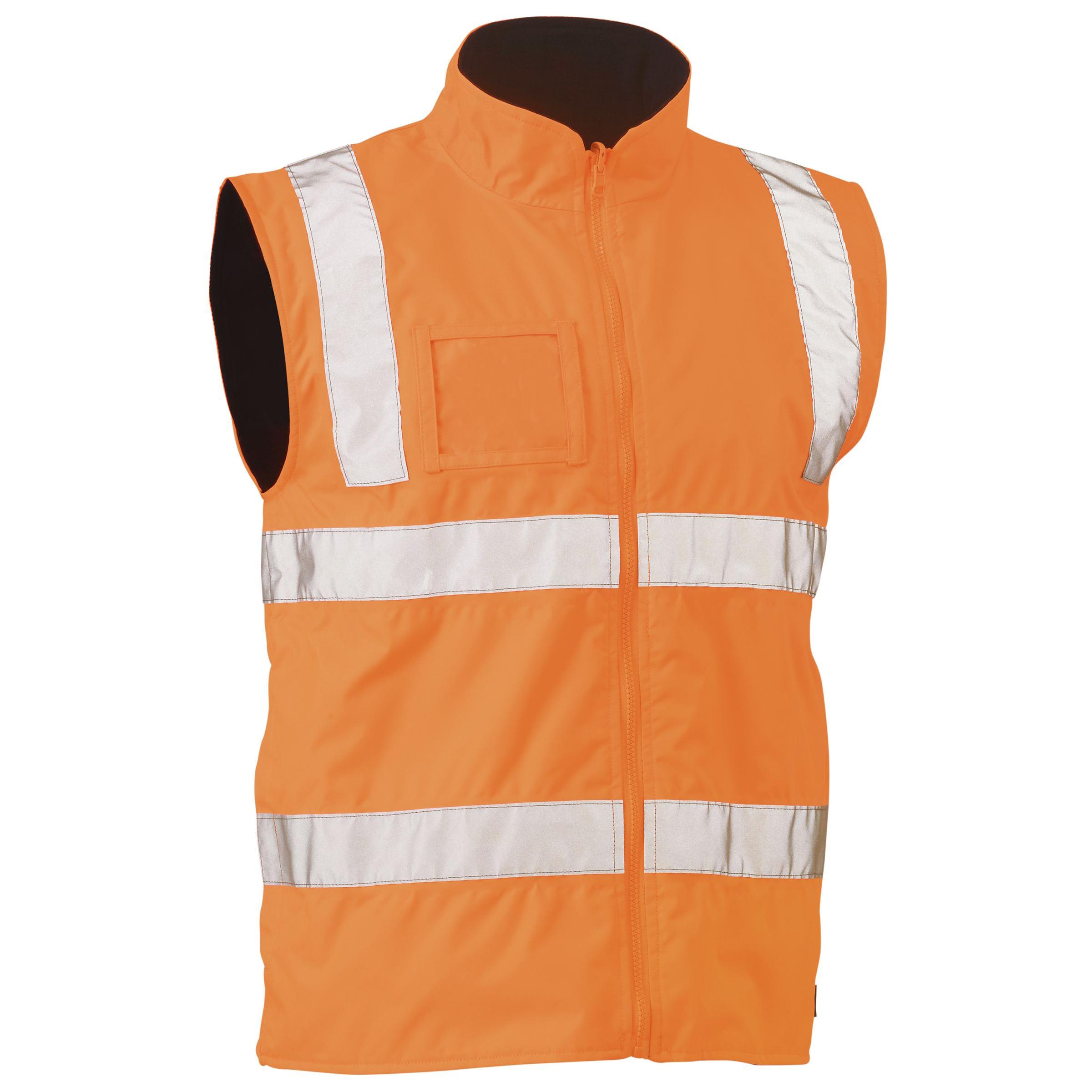 Taped Hi Vis Rail Wet Weather Vest - BV0364T