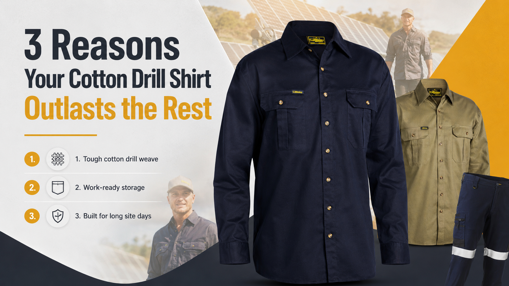 Reasons Your Cotton Drill Work Shirt Outlasts the Rest