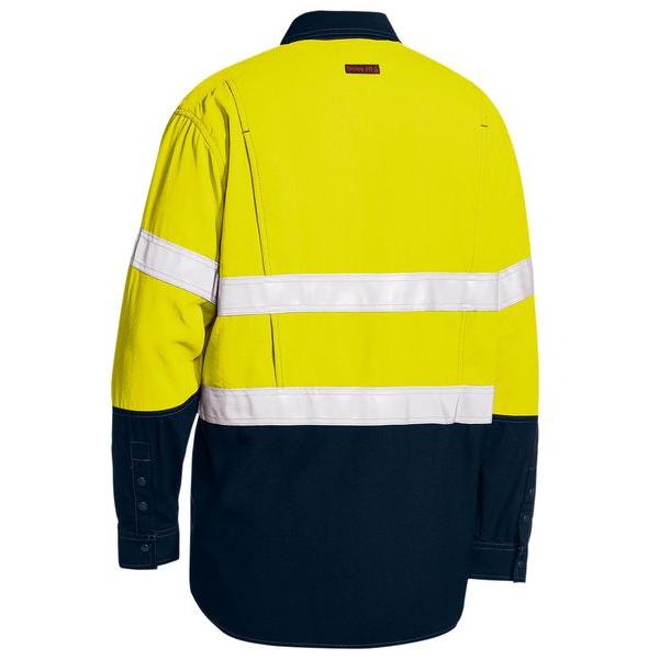 TenCate Tecasafe® Plus 480 Taped Hi Vis Lightweight FR Vented Shirt - BS8237T