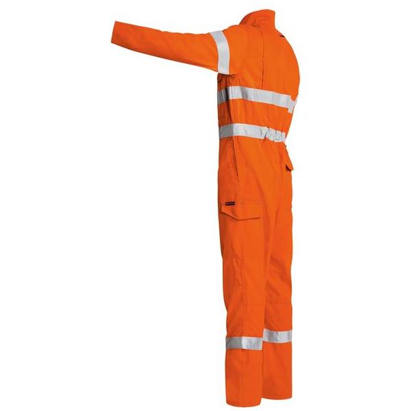 TenCate Tecasafe® Plus Taped Hi Vis FR Engineered Vented Coverall - BC8085T