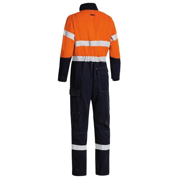 TenCate Tecasafe® Plus 700 Taped Hi Vis Engineered FR Vented Coverall - BC8086T