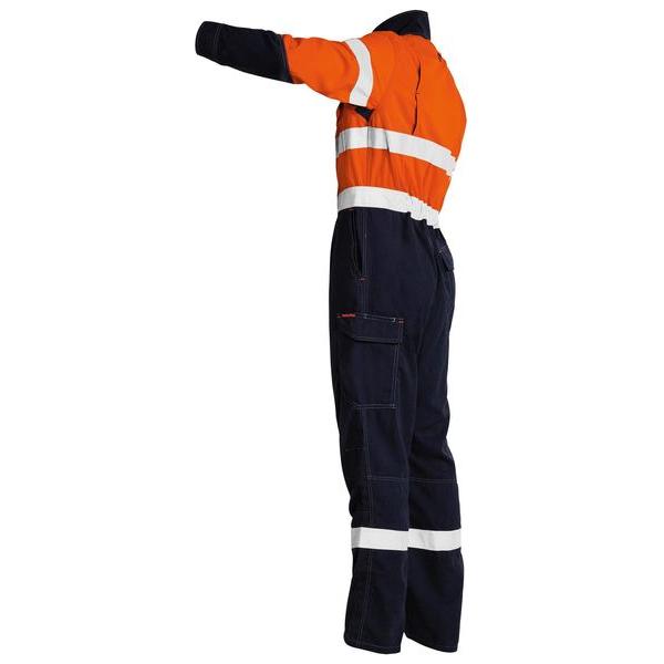 TenCate Tecasafe® Plus 700 Taped Hi Vis Engineered FR Vented Coverall - BC8086T