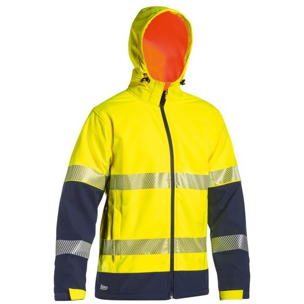 Taped Hi Vis Ripstop Bonded Fleece Jacket  - BJ6934T