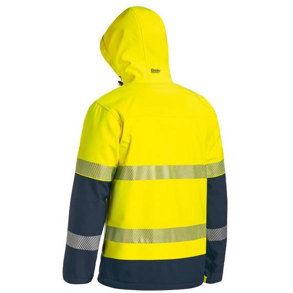 Taped Hi Vis Ripstop Bonded Fleece Jacket  - BJ6934T