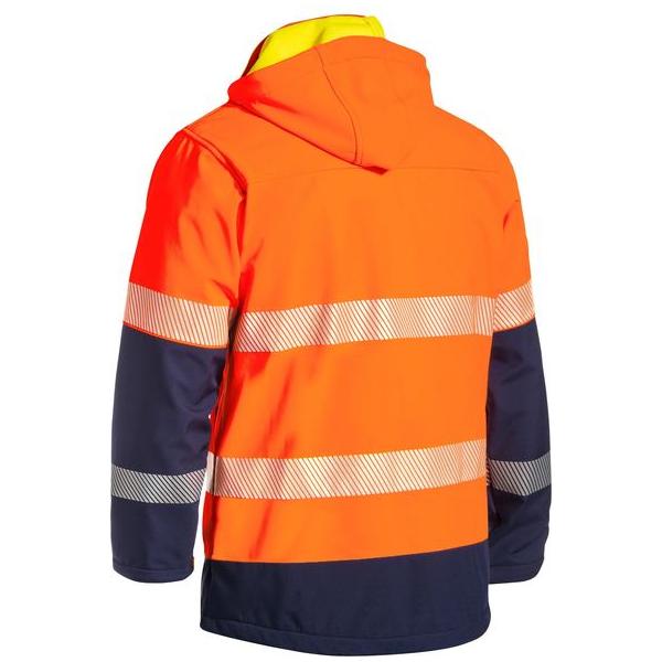 Taped Hi Vis Ripstop Bonded Fleece Jacket  - BJ6934T