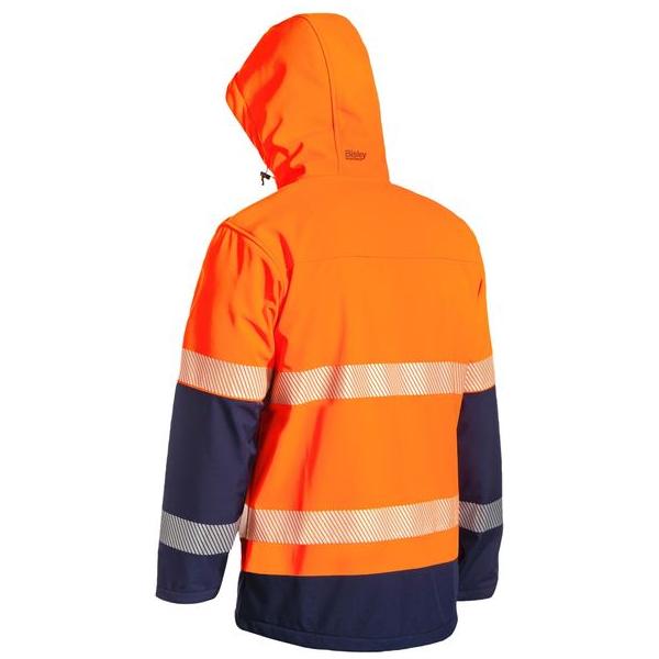 Taped Hi Vis Ripstop Bonded Fleece Jacket  - BJ6934T