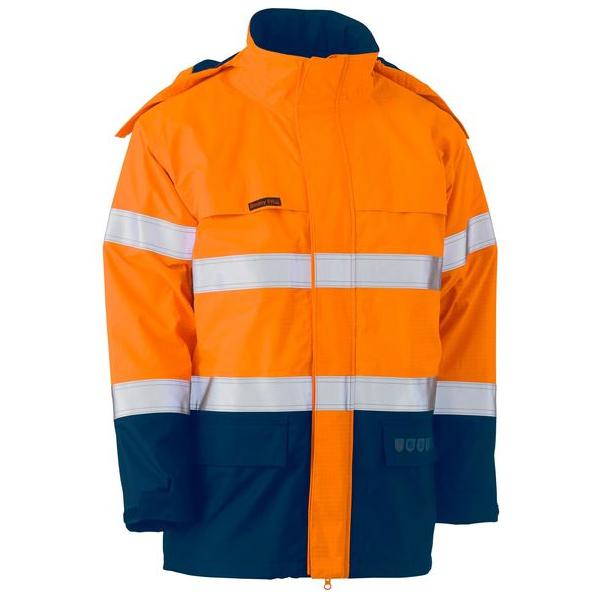 Taped Hi Vis FR Wet Weather Shell Jacket - BJ8110T