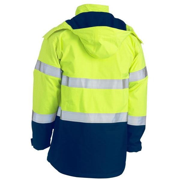 Taped Hi Vis FR Wet Weather Shell Jacket - BJ8110T