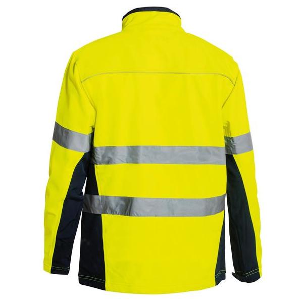 Taped Hi Vis Soft Shell Jacket - BJ6059T