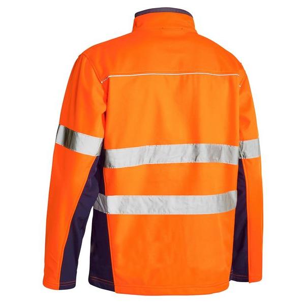 Taped Hi Vis Soft Shell Jacket - BJ6059T