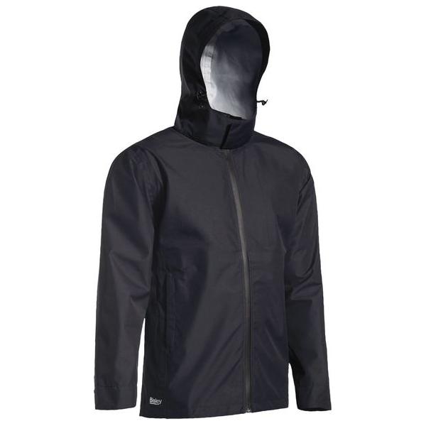 Lightweight Mini Ripstop Rain Jacket with Concealed Hood - BJ6926