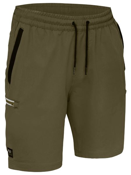 Flx & Move 4-Way Stretch Elastic Waist Cargo Short - BSHC1333
