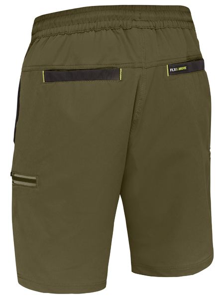 Flx & Move 4-Way Stretch Elastic Waist Cargo Short - BSHC1333