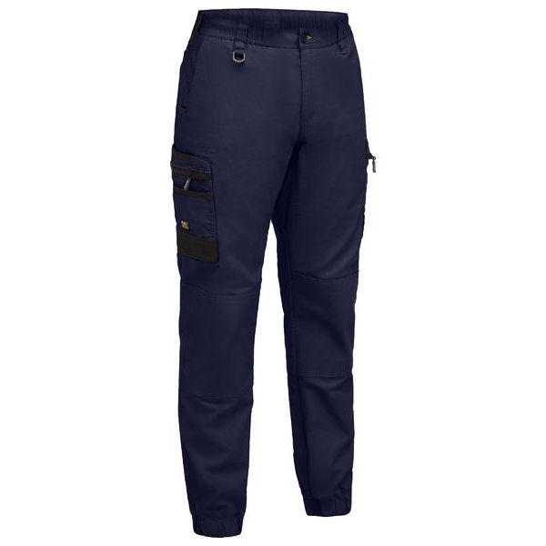 Flx and Move Elastic Waist Cargo Cuffed Pants - BPC6237