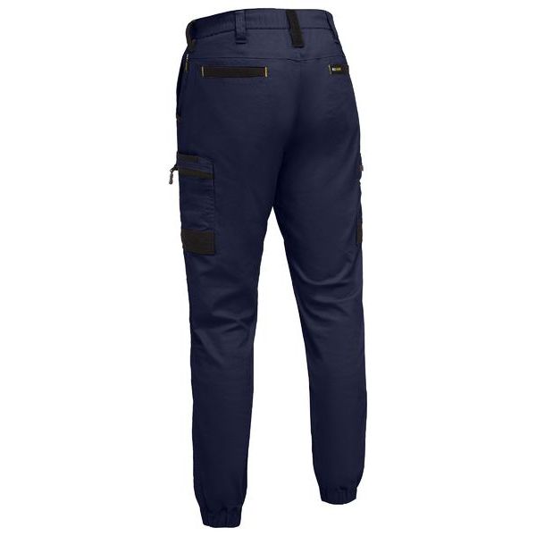 Flx and Move Elastic Waist Cargo Cuffed Pants - BPC6237