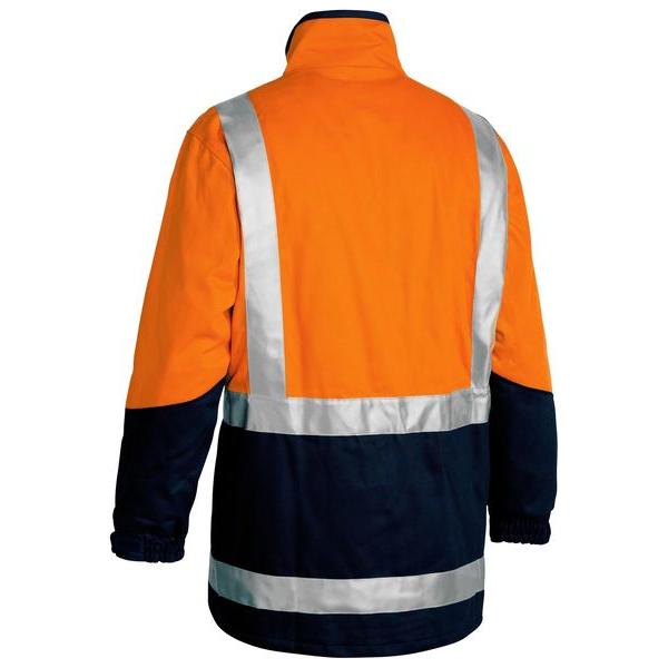 Taped Hi Vis 3 in 1 Drill Jacket - BJ6970T