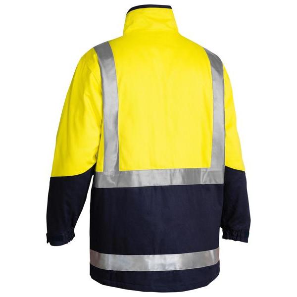 Taped Hi Vis 3 in 1 Drill Jacket - BJ6970T