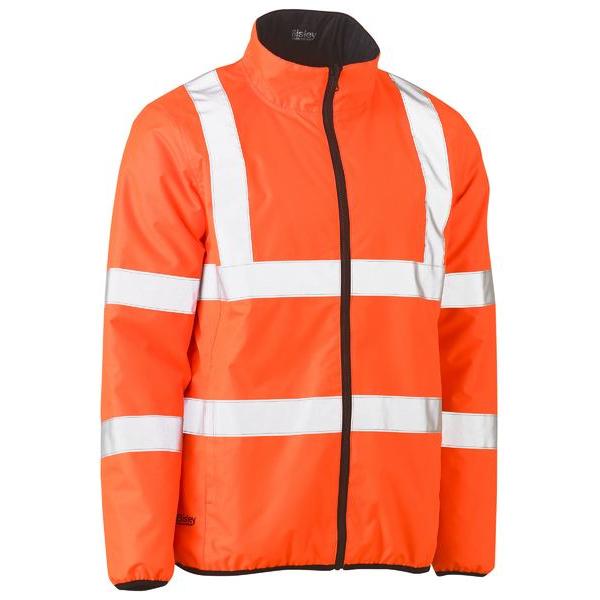 Taped Hi Vis Reversible Puffer Jacket - BJ6350HT