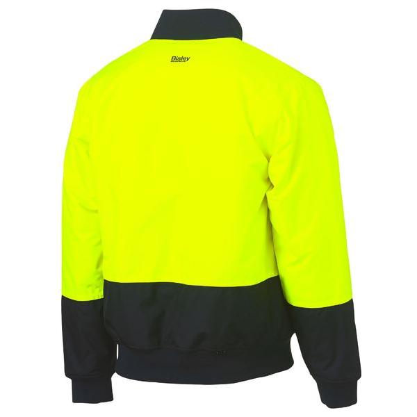 Two Tone Hi Vis Bomber Jacket - BJ6730