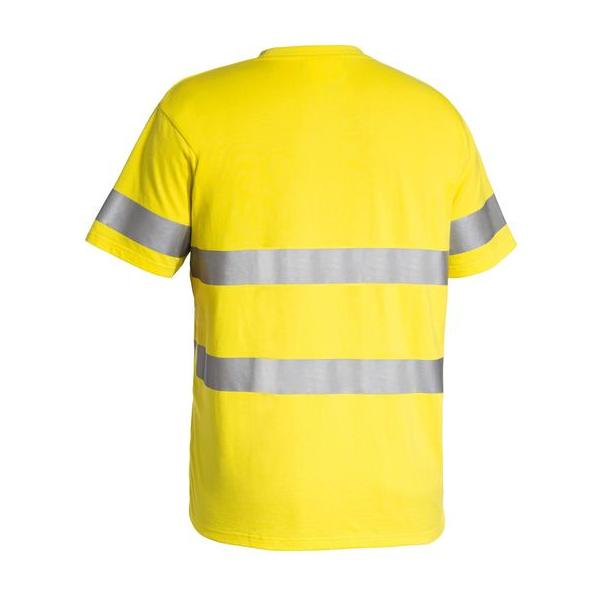 Taped Hi Vis Cotton T-Shirt - BK1017T