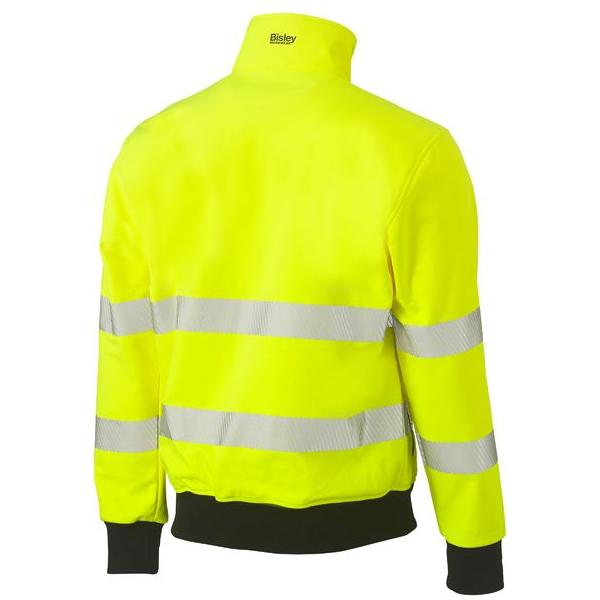 Taped Hi Vis Soft Shell Bomber Jacket - BJ6979T