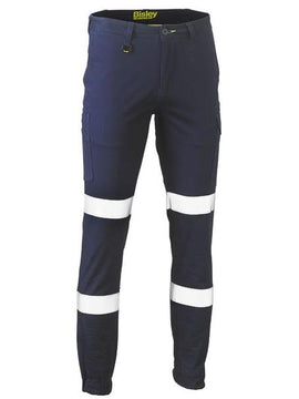 SALE - Taped Biomotion Stretch Cotton Drill Cargo Cuffed Pants - BPC6028T