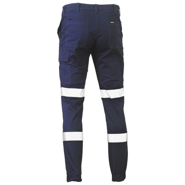 Taped Biomotion Stretch Cotton Drill Cargo Cuffed Pants - BPC6028T