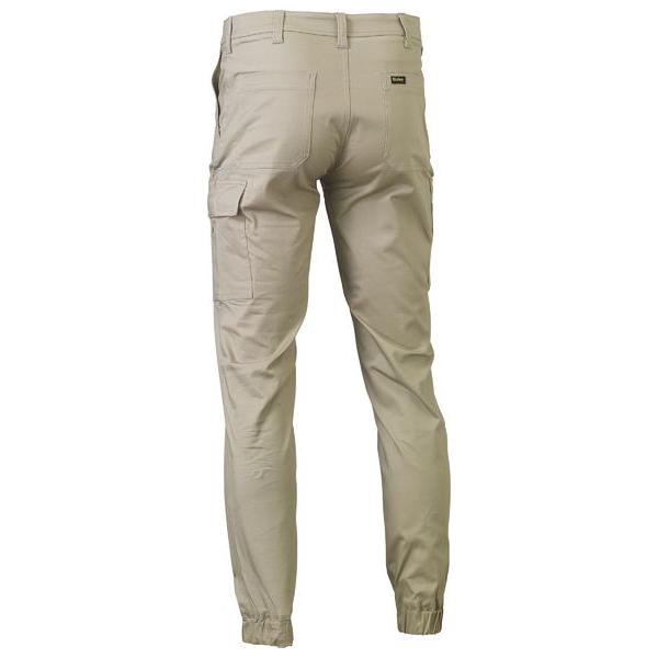 Stretch Cotton Drill Cargo Cuffed Pants - BPC6028