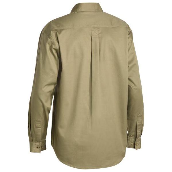 Closed Front Cotton Drill Shirt - BSC6433