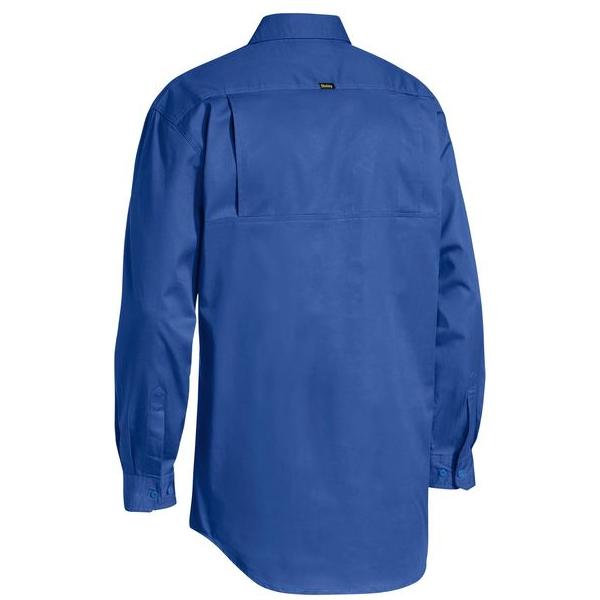 Closed Front Cool Lightweight Drill Shirt - BSC6820