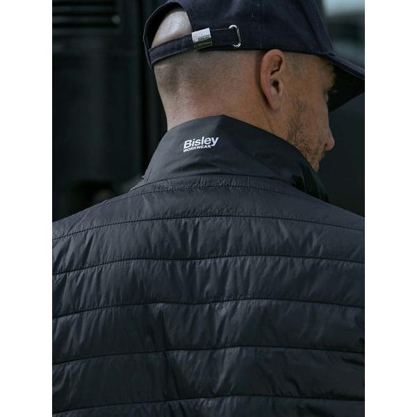 Taped Hi Vis Reversible Puffer Jacket - BJ6350HT