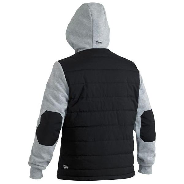 Flx & Move Contrast Puffer Fleece Hooded Jacket - BJ6944