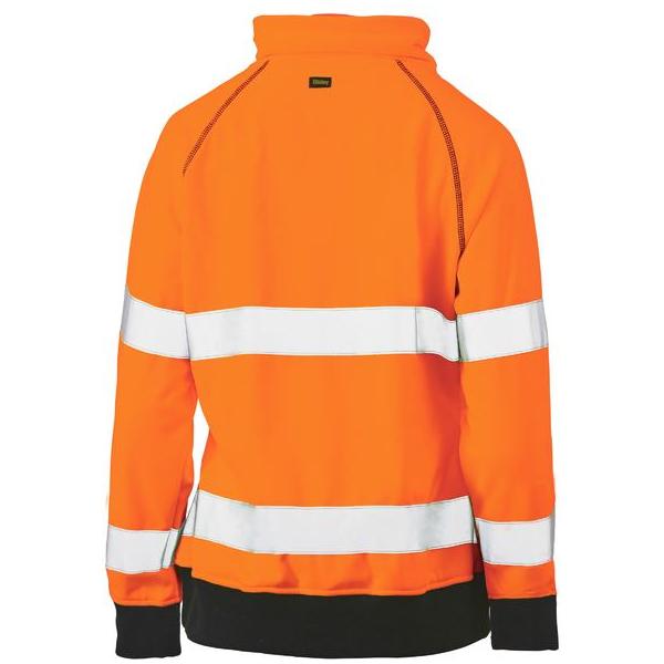 Womens Taped Hi Vis Fleece Jumper - BKL6818T