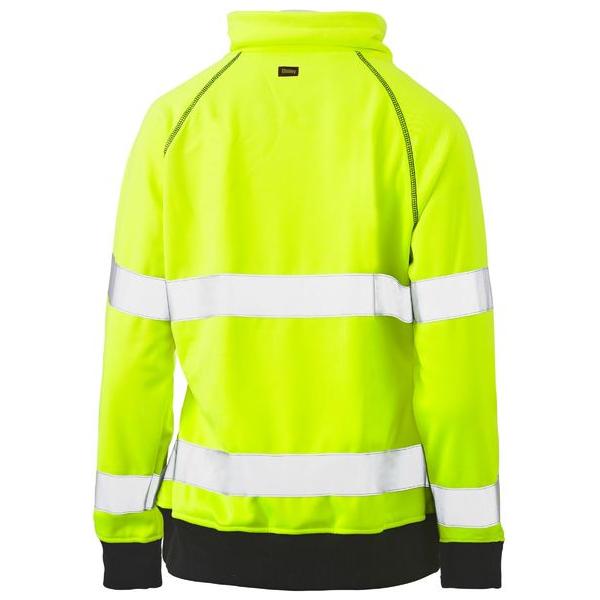 Womens Taped Hi Vis Fleece Jumper - BKL6818T