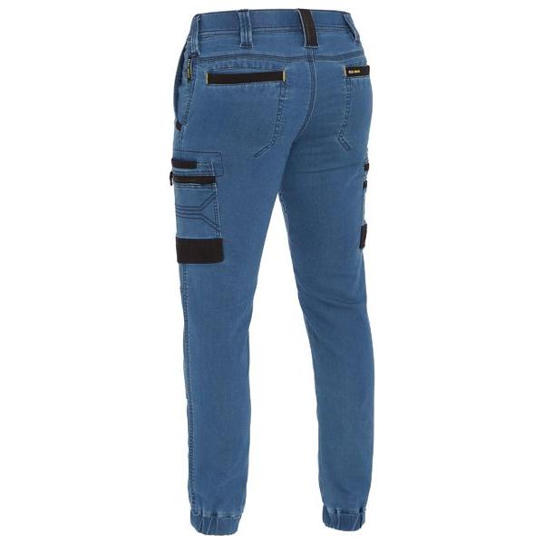 Flx and Move Stretch Denim Cargo Cuffed Pants - BPC6335