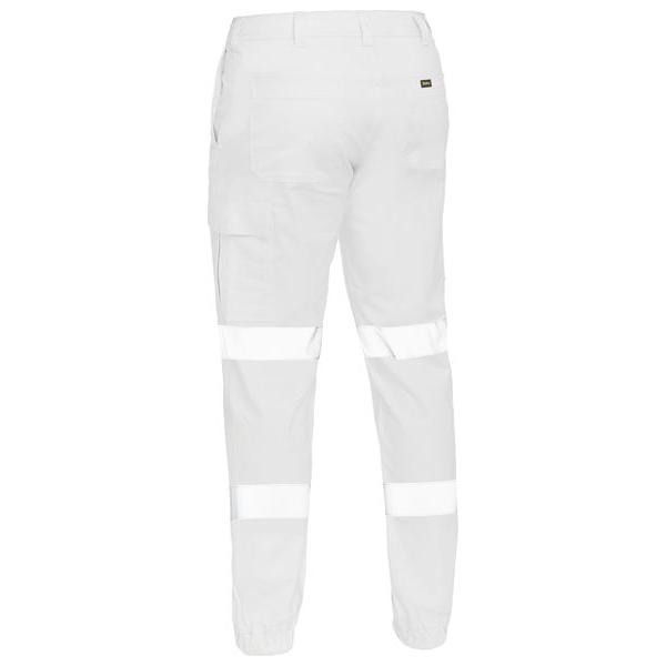 Taped Biomotion Stretch Cotton Drill Cargo Cuffed Pants - BPC6028T