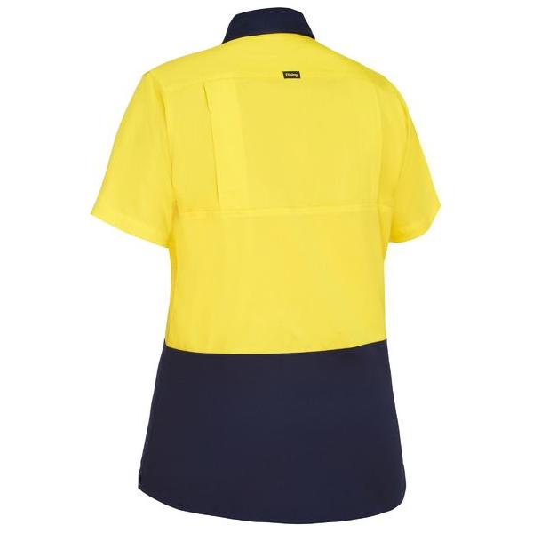 Womens Cool Lightweight Hi Vis Drill Shirt - BL1895