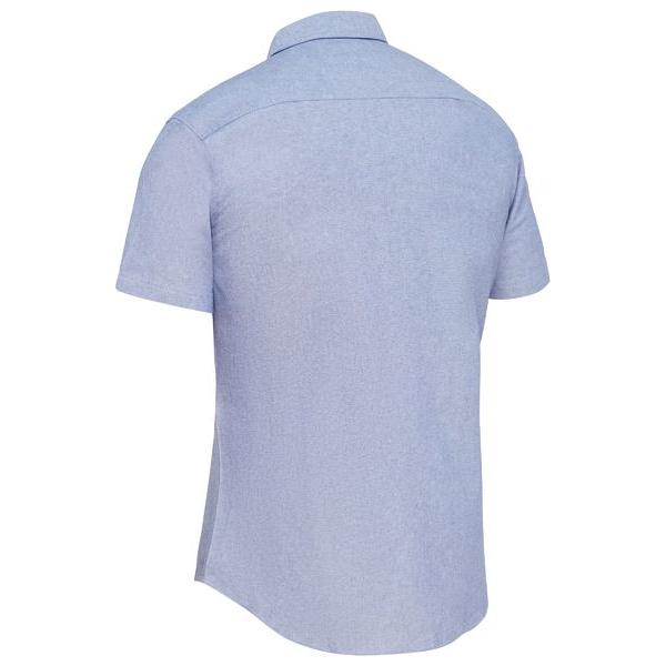 Mens Short Sleeve Chambray Shirt - BS1407