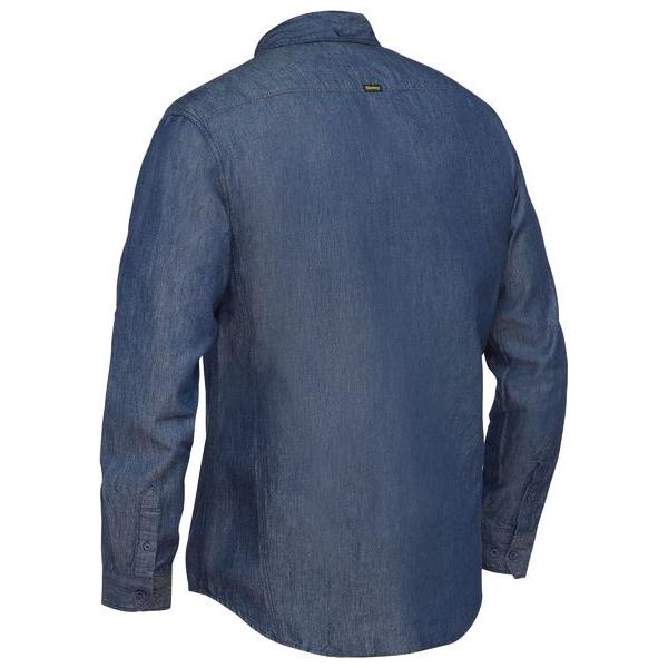 Mens Long Sleeve Denim Work Shirt - BS6602