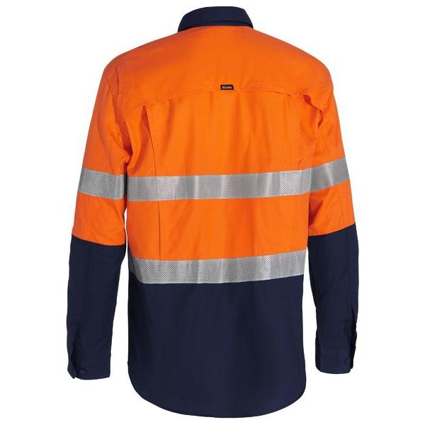 X Airflow Closed Front Taped Hi Vis Ripstop Shirt - BSC6415T