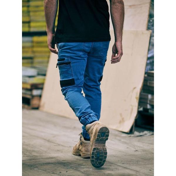 Flx and Move Stretch Denim Cargo Cuffed Pants - BPC6335