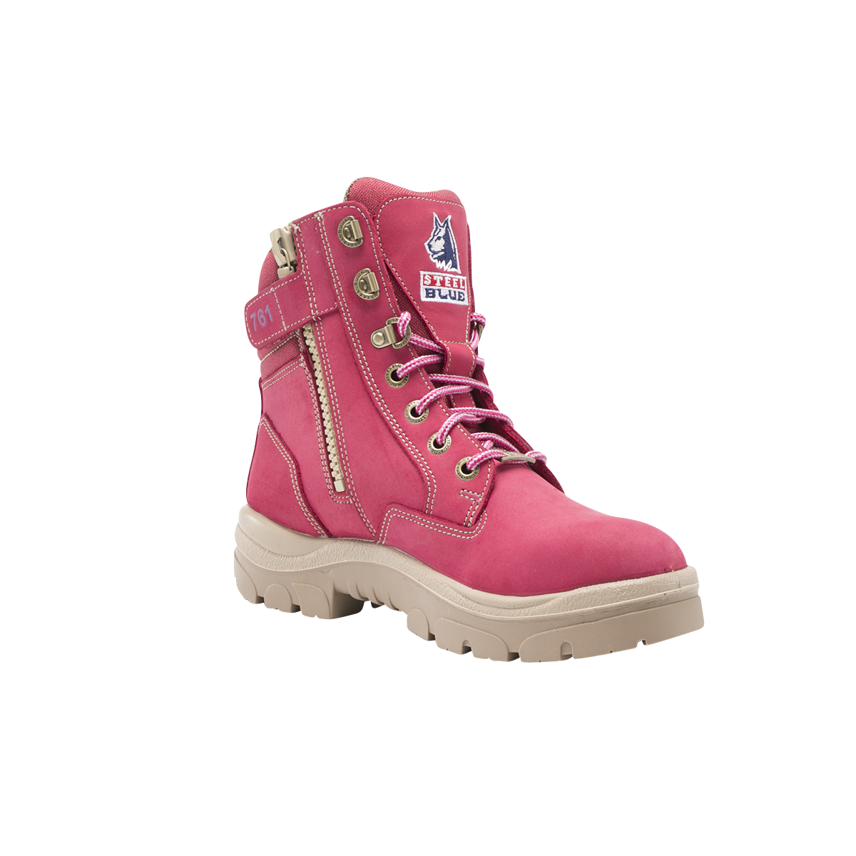 Steel Blue 512761 Southern Cross Ladies L/U Zip Safety Boot