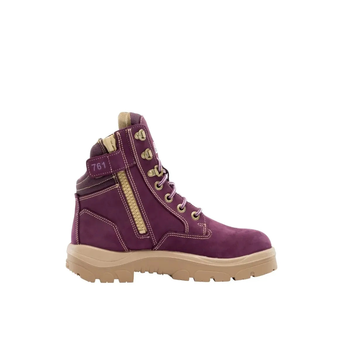 Steel Blue 761Southern Cross Ladies L/U Zip Safety Boot